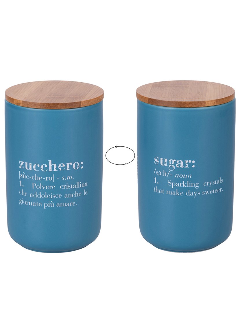 Conjunto de 3 Frascos VICTIONARY - Sal, Açúcar e Café 1000ml