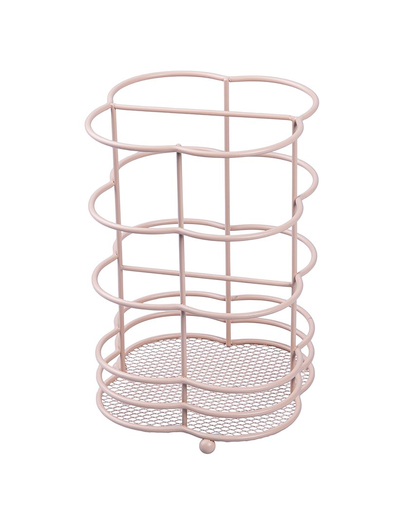 Suporte para Talheres Formato Flor Rosa 19cm