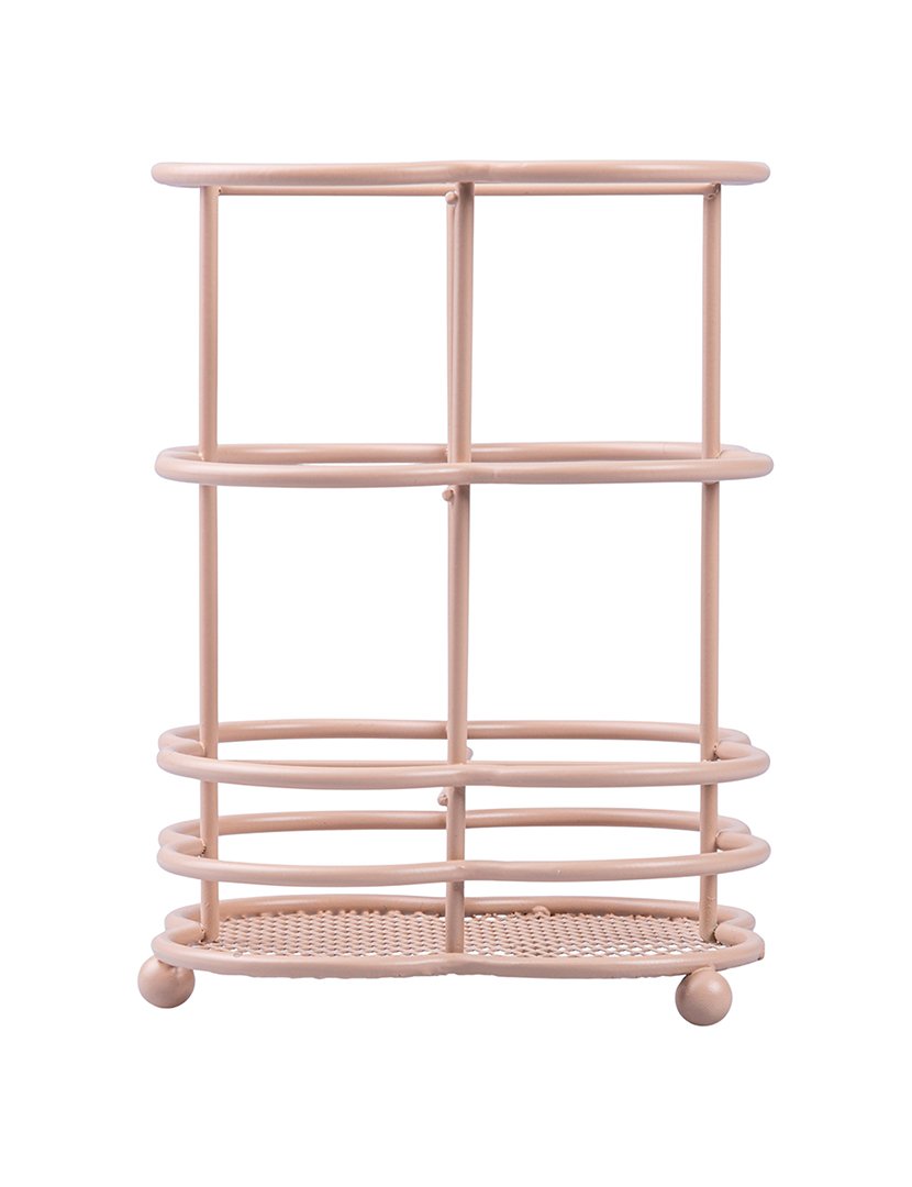 Suporte para Talheres Formato Flor Rosa 14,5cm