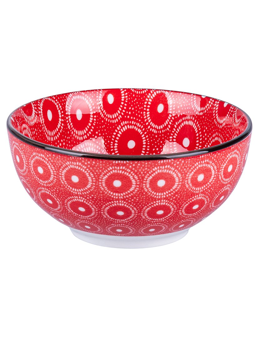 Conjunto de 6 Tigelas Médias CONFUSION Vermelho 680ml
