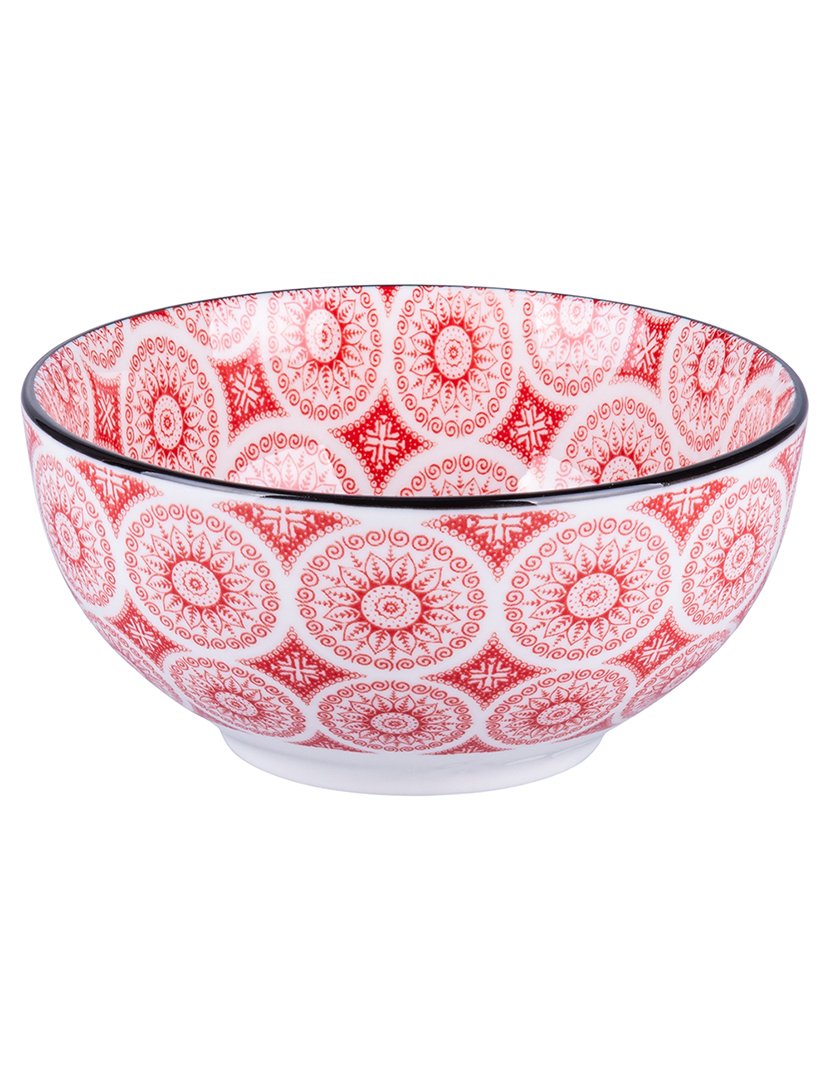 Conjunto de 6 Tigelas Médias CONFUSION Vermelho 680ml