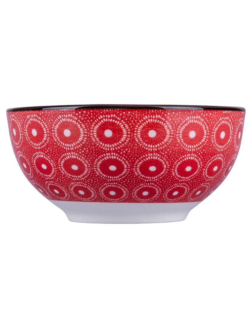 Conjunto de 6 Tigelas Médias CONFUSION Vermelho 680ml