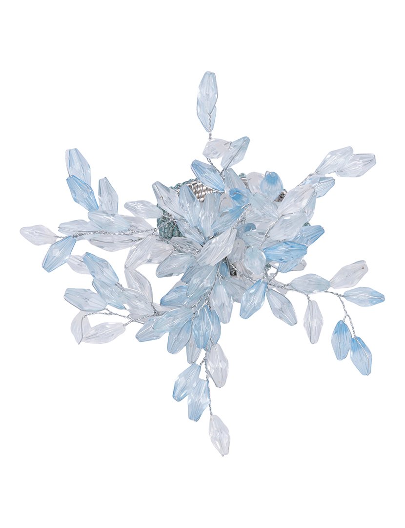 Anel para Guardanapos Flor Azul