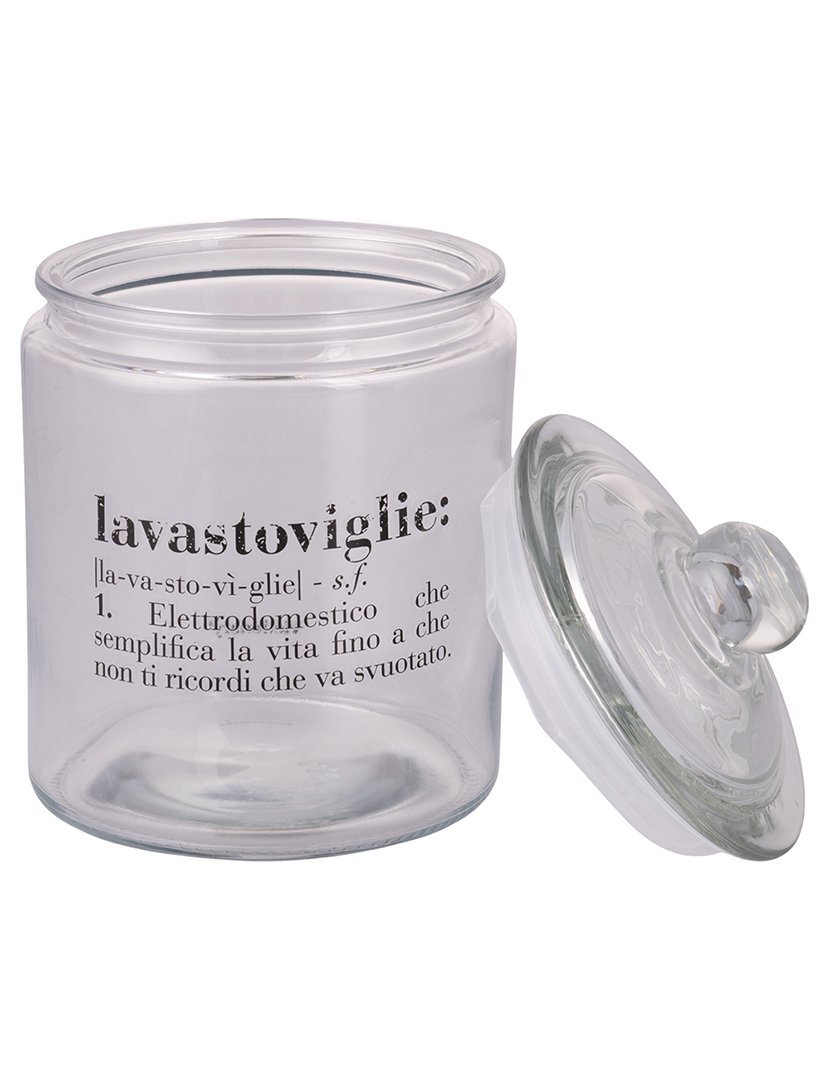 Frasco para Cápsulas de Detergente para Lava-louças VICTIONARY 1,9l