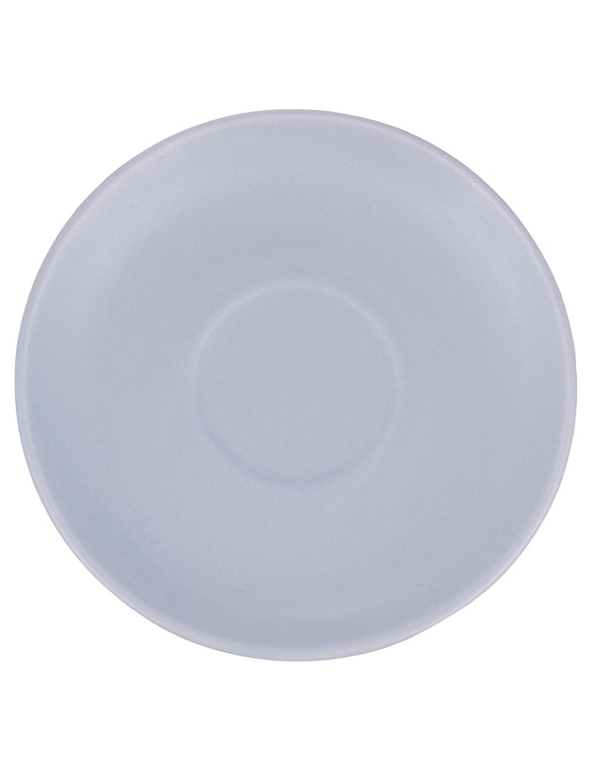 Conjunto de Café SHAPE 6 Chávenas 100ml + Pires Cinza Claro