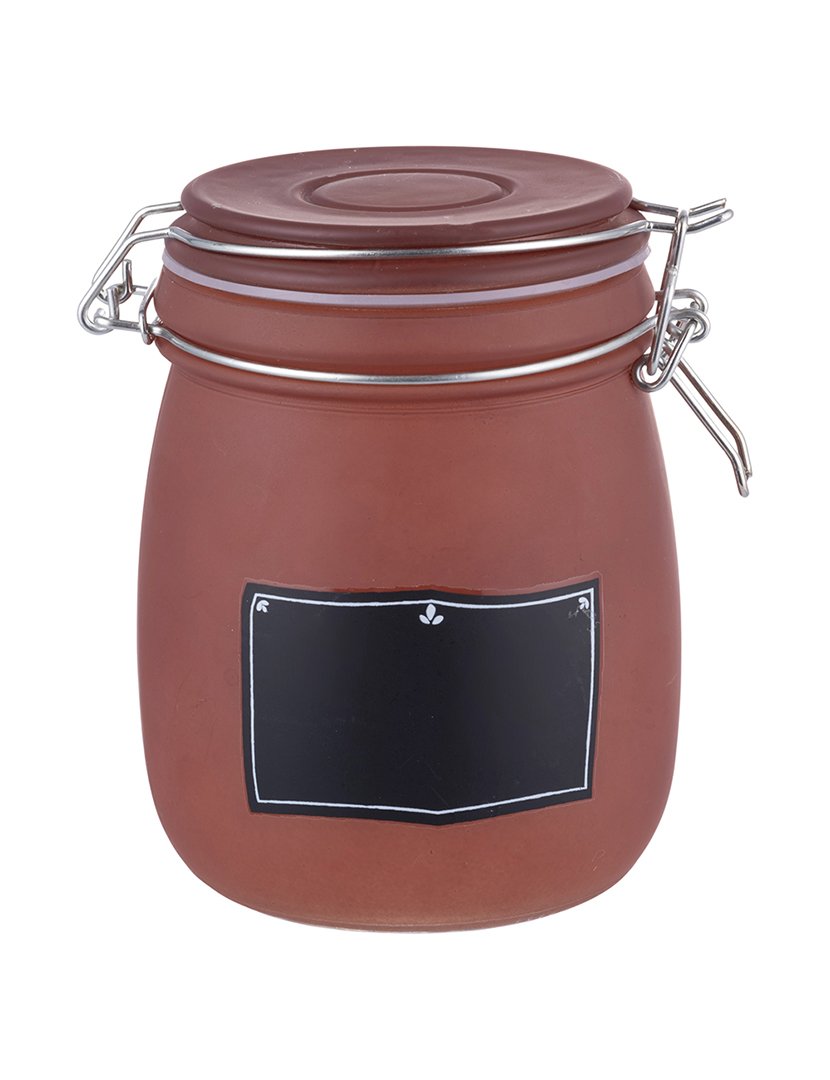 Conjunto de 4 Frascos de Vidro CHOCOLATE 750ml