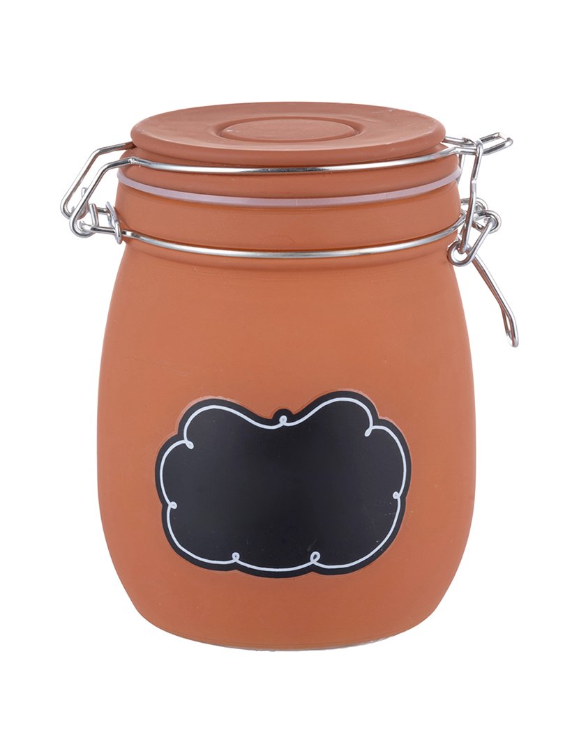 Conjunto de 4 Frascos de Vidro CHOCOLATE 750ml