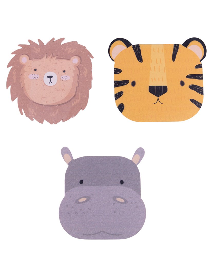 Conjunto de 3 Bases para Copos Infantil LES PETITES