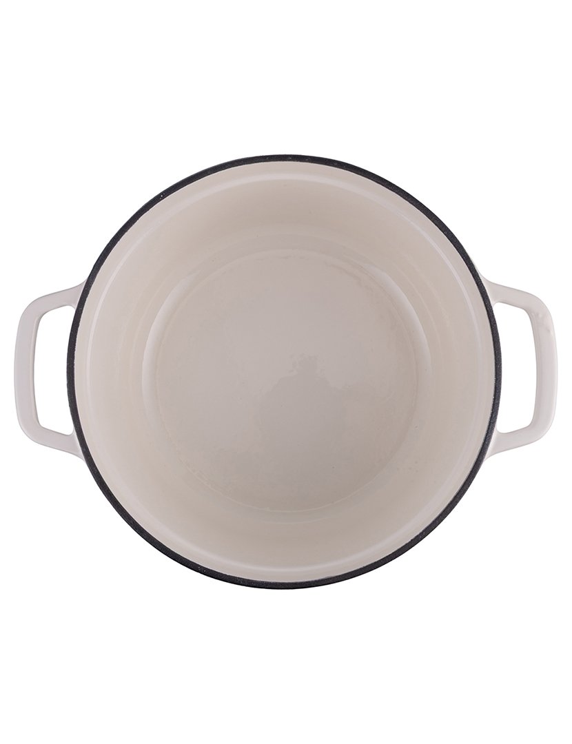 Caçarola RADICI de Ferro Fundido Branco