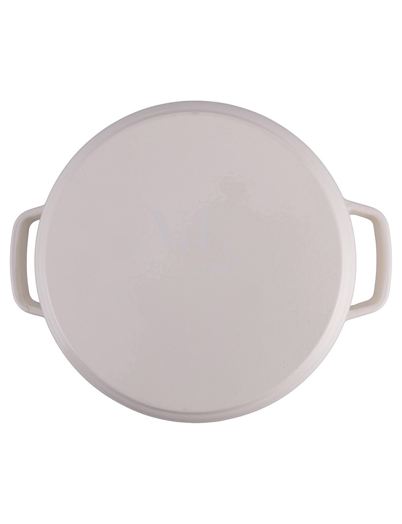 Caçarola RADICI de Ferro Fundido Branco