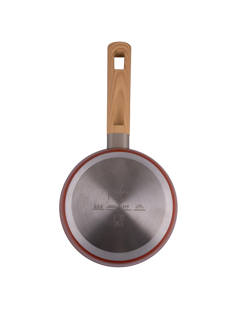 Caçarola RADICI 16cm com Pega Vermelho