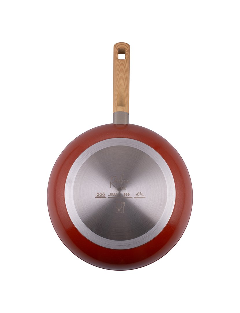 Wok RADICI 28cm Vermelho