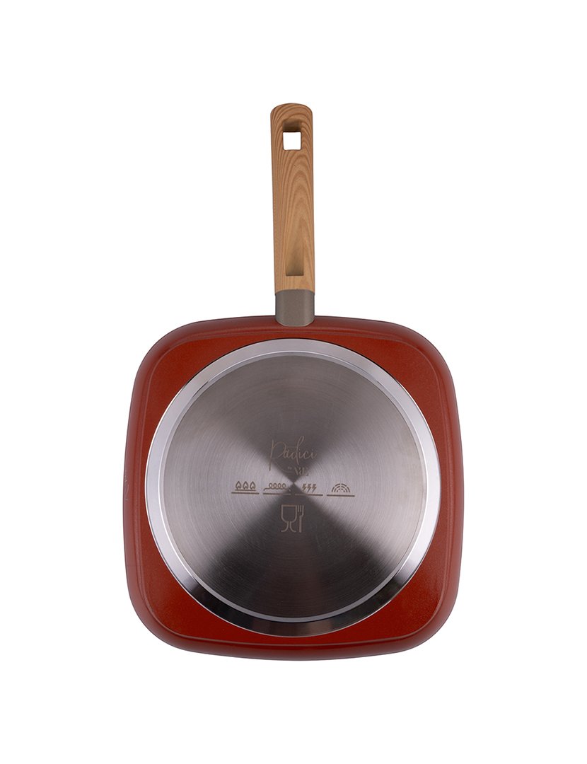 Grelhador RADICI 26cm Vermelho