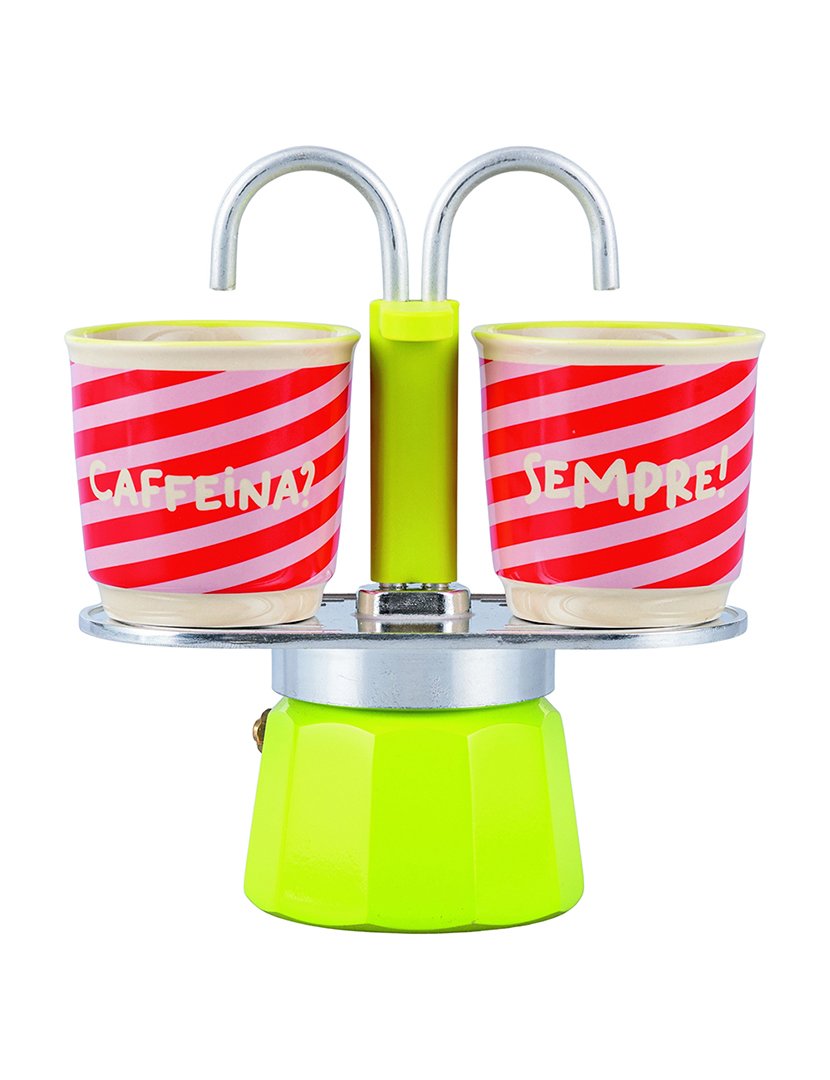 Conjunto de Cafeteira MORE AMOR + 2 Chávenas