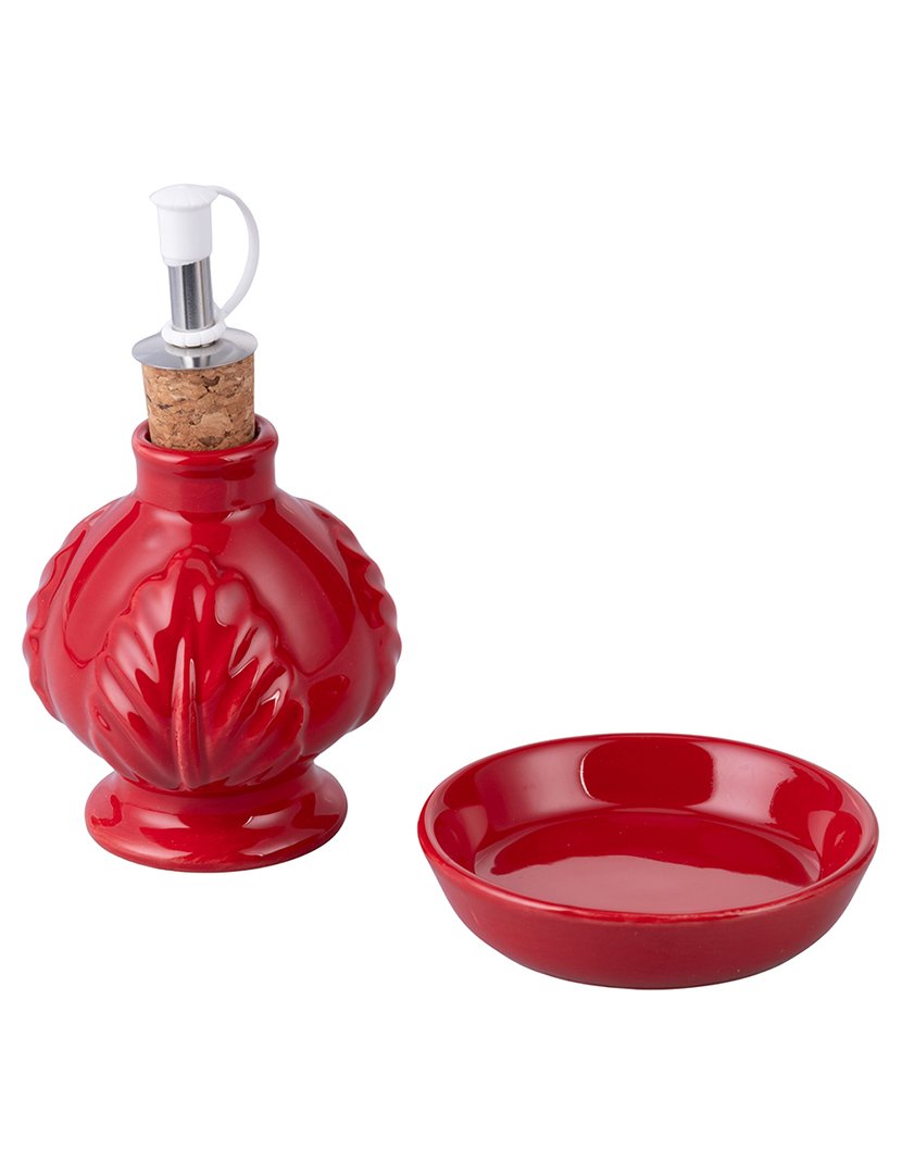 Conjunto de 2 Peças - Galheteiro + Pires