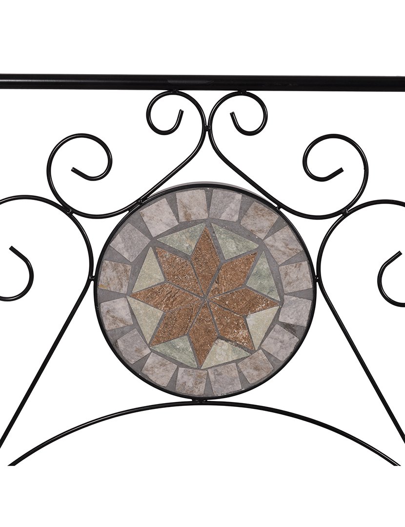 Banco de Jardim CIPRO Mosaico de 2 Lugares