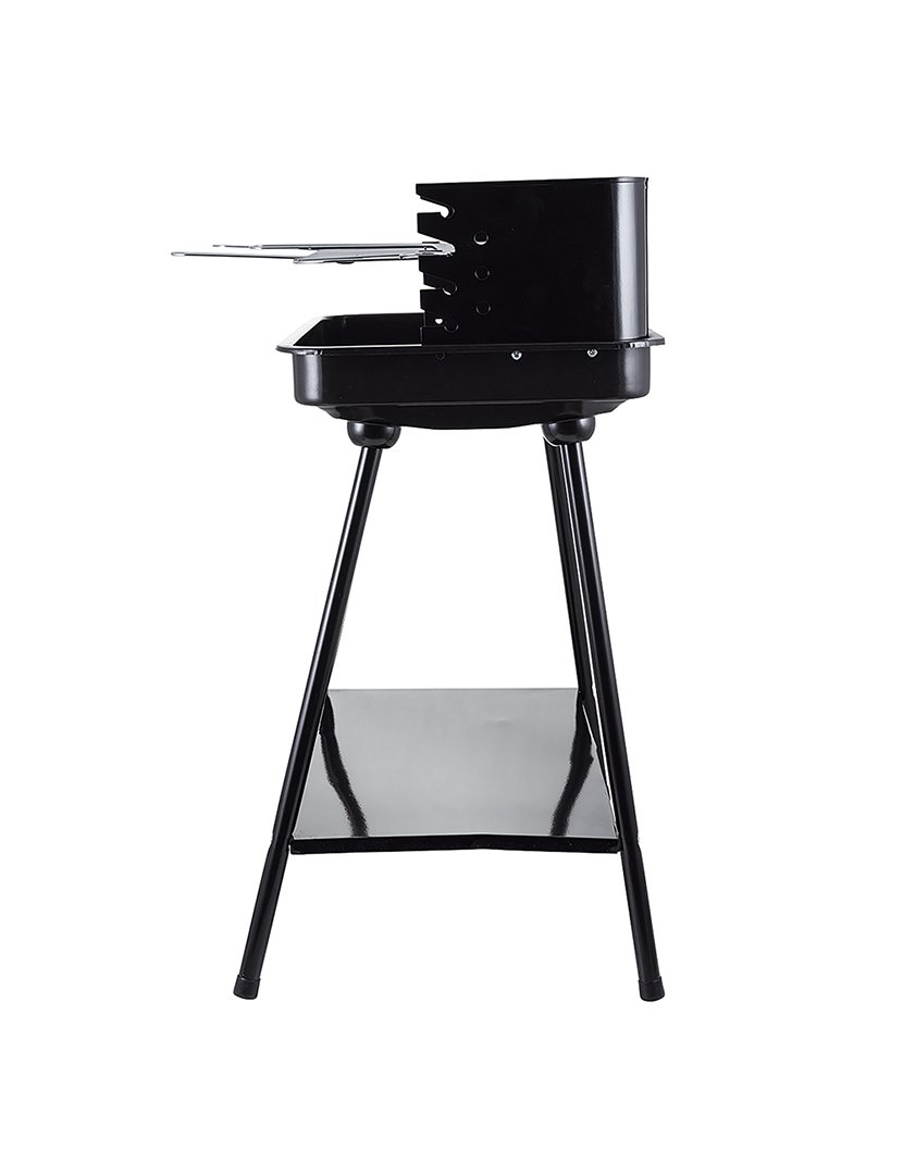 Barbacue Retangular Preto 58x82cm