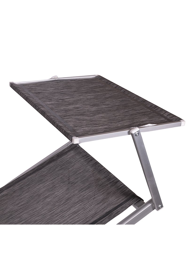 Espreguiçadeira RICCIONE Cinzento