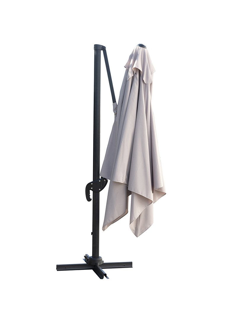 Chapéu de Jardim DELUXE Cinzento Claro 400x275cm