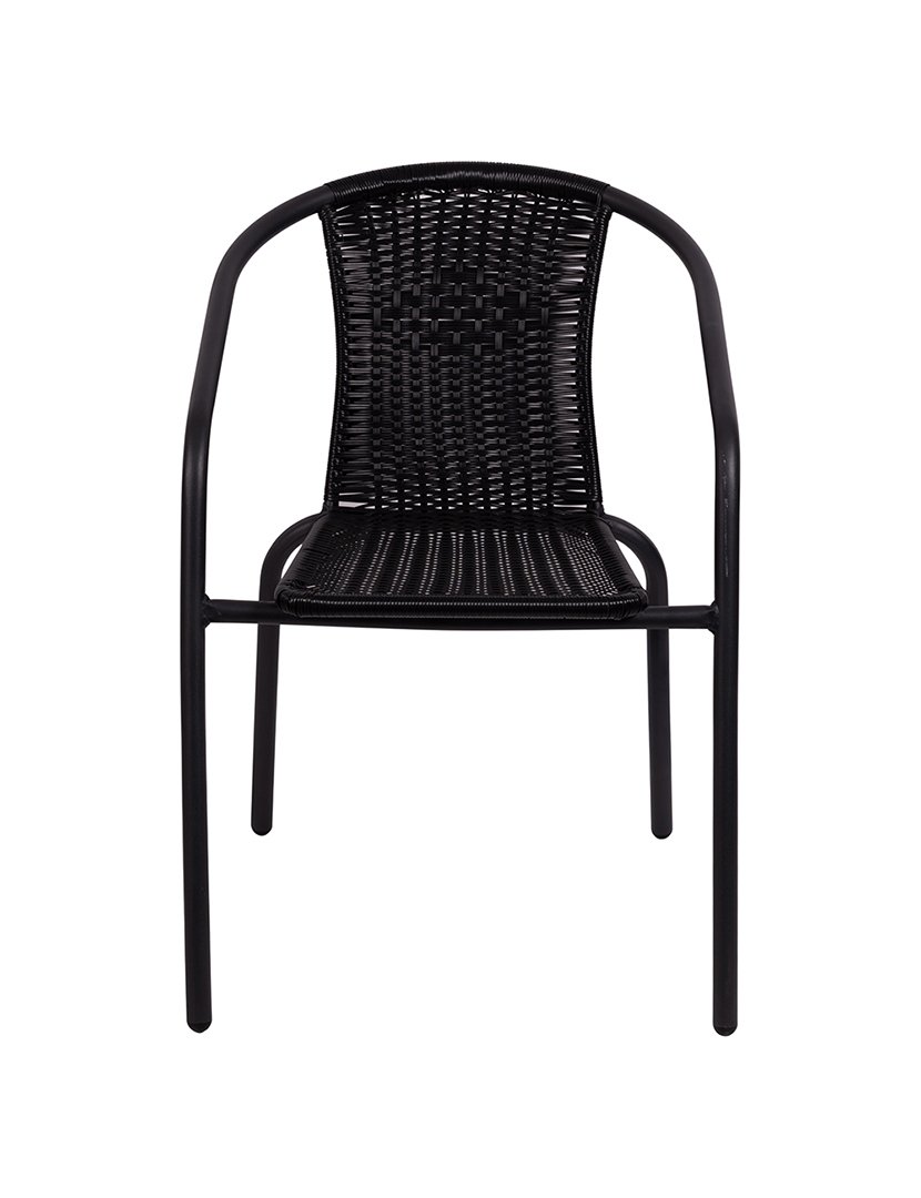 Cadeira Rattan Antracite