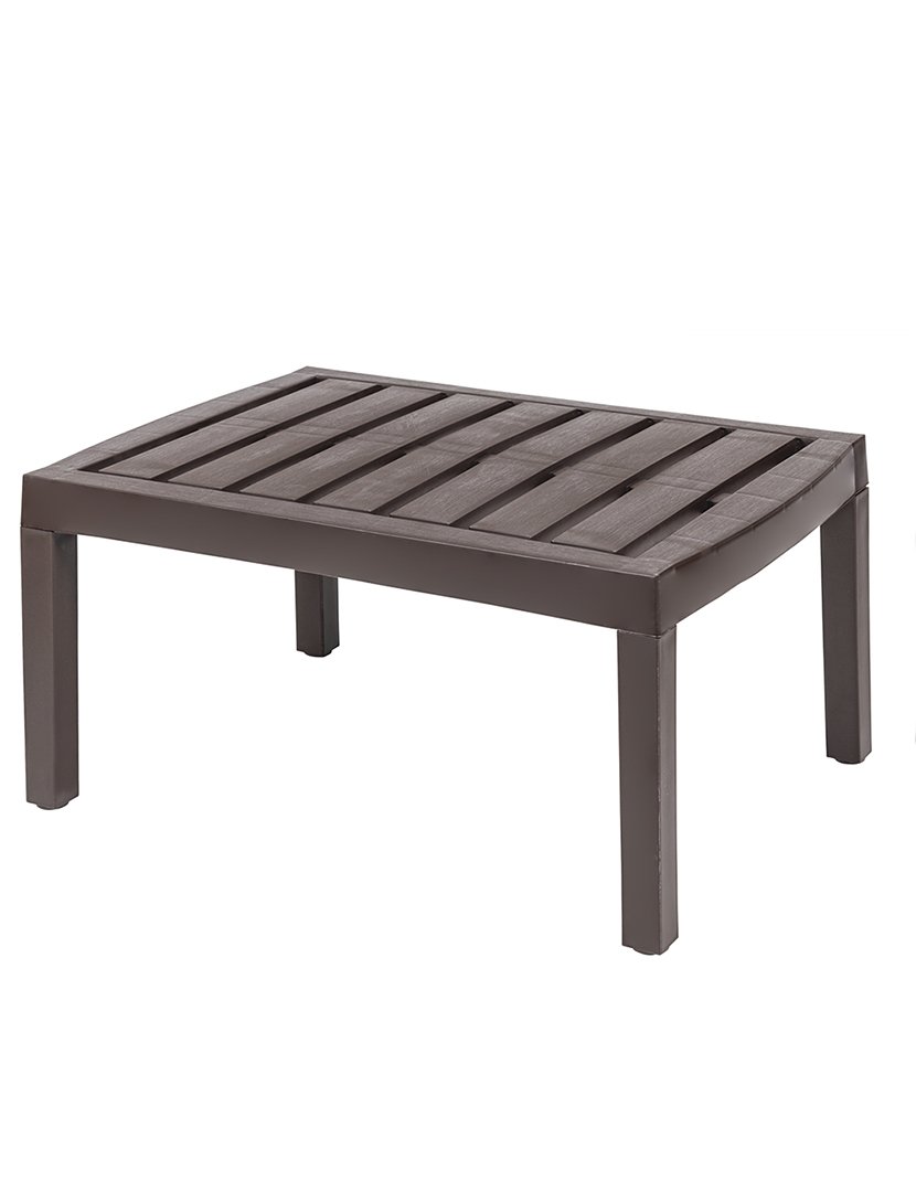 Conjunto de Jardim FUJI 4 Peças Castanho e Bege