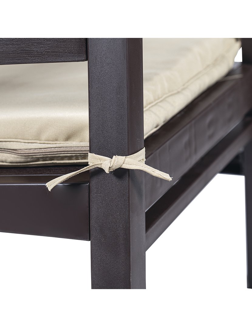 Conjunto de Jardim FUJI 4 Peças Castanho e Bege