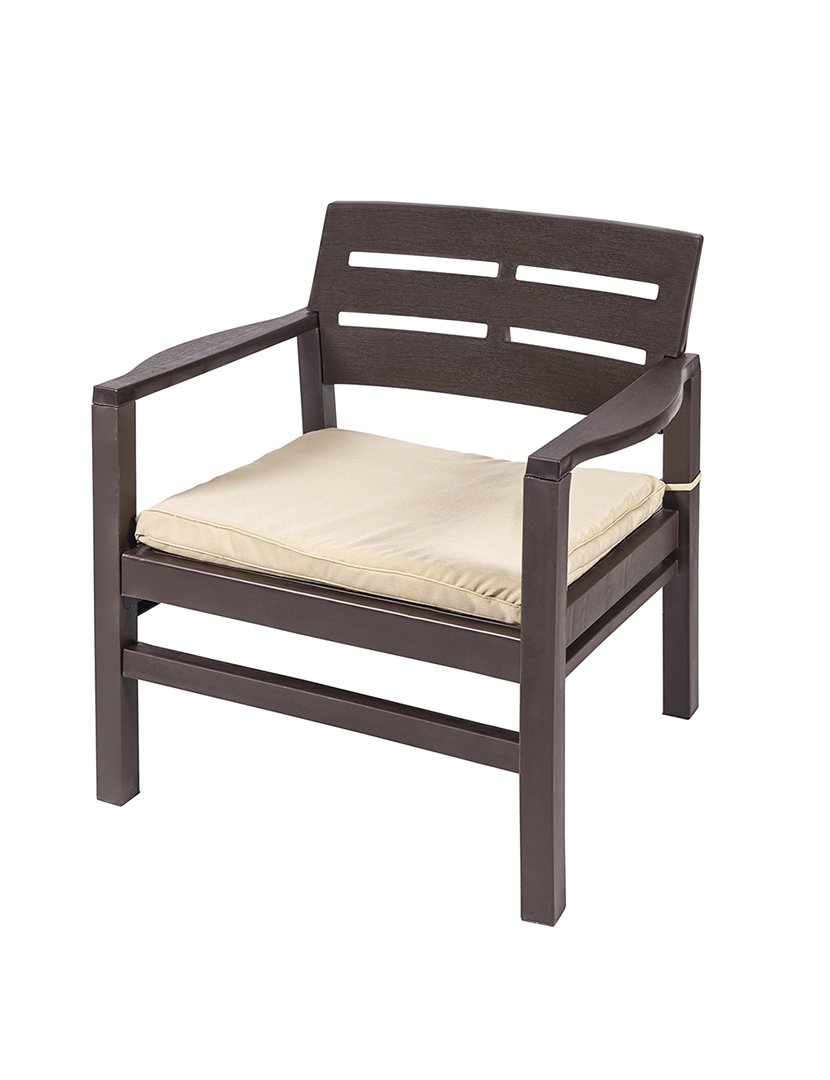 Conjunto de Jardim FUJI 4 Peças Castanho e Bege