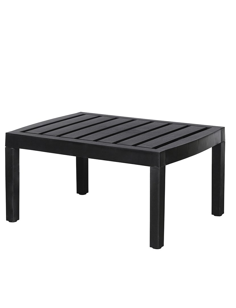 Conjunto de Jardim FUJI 4 Peças Preto e Cinzento