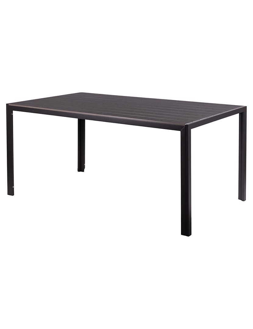 Mesa AMALFI de Alumínio e Polimadeira 160x90cm