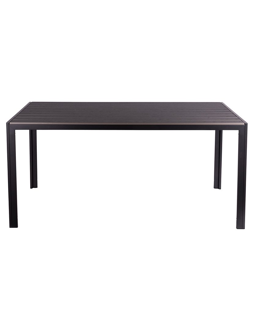 Mesa AMALFI de Alumínio e Polimadeira 160x90cm