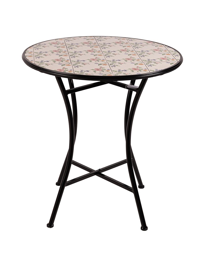 Mesa Redonda ROMANCE Mosaico 70x75cm