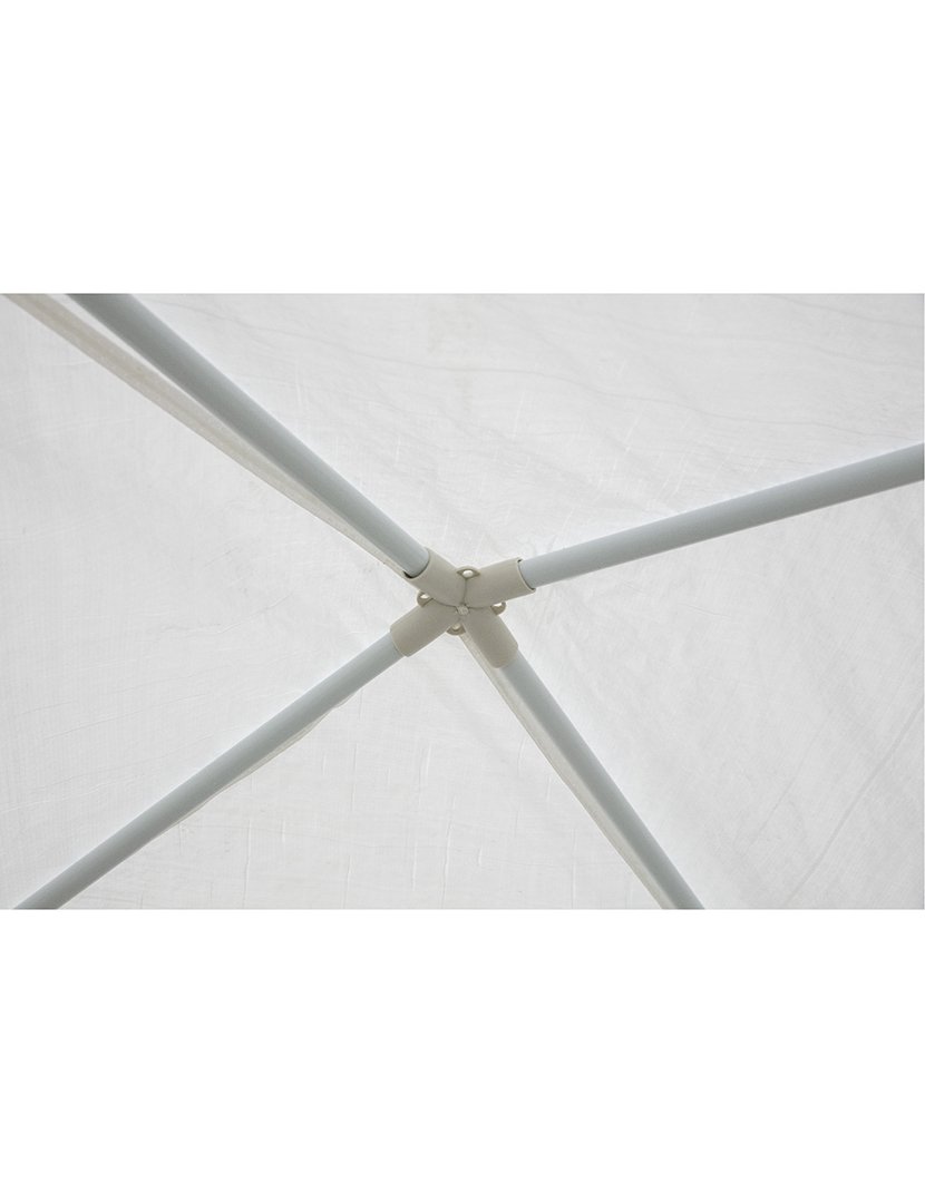 Gazebo TROPICO Branco 3m