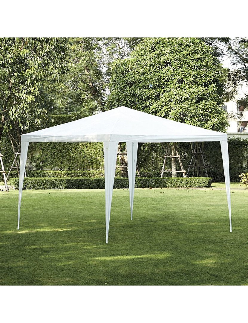 Gazebo TROPICO Branco 3m