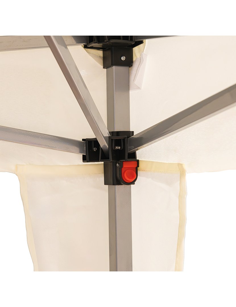 Gazebo RAPIDO Extensível Branco 3m