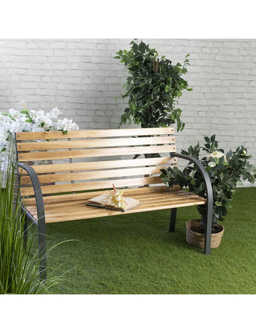 Banco de Jardim de Madeira