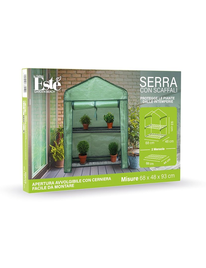 Estufa com 2 Prateleiras