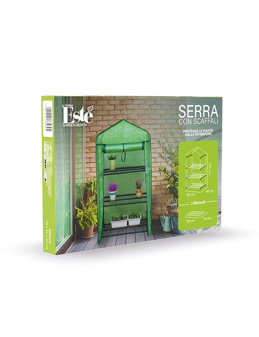 Estufa com 3 Prateleiras