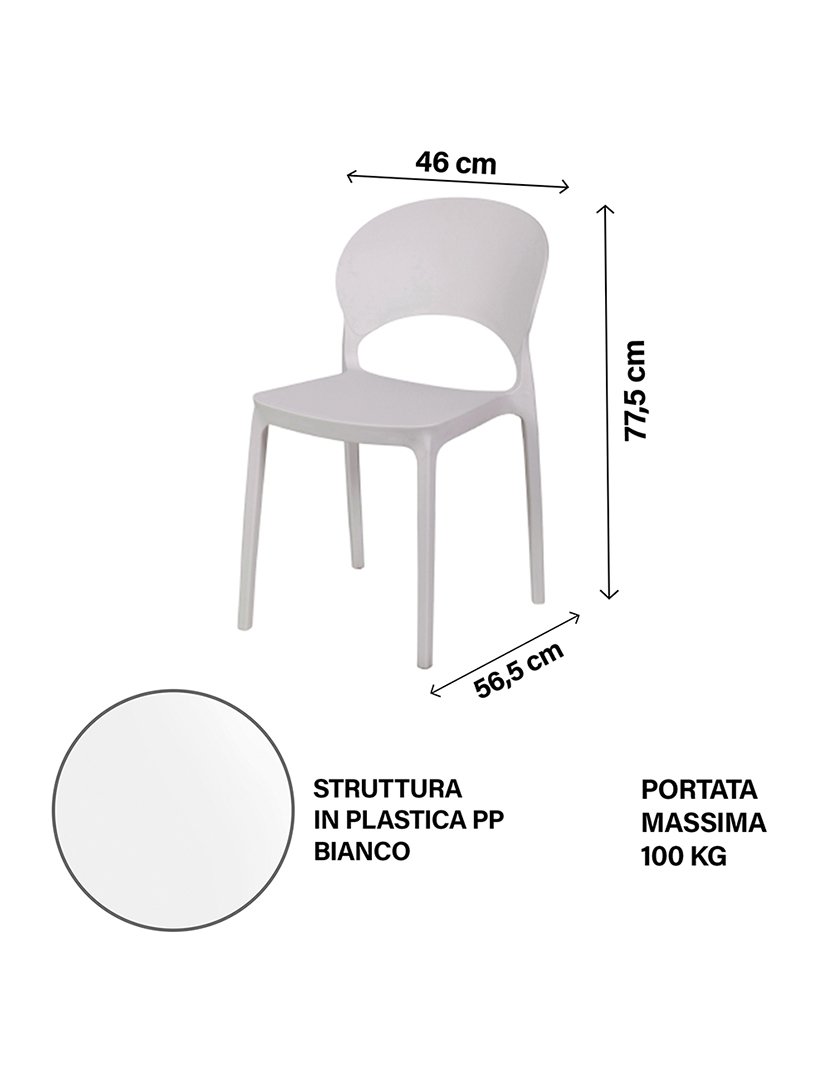 Cadeira AURORA Branco