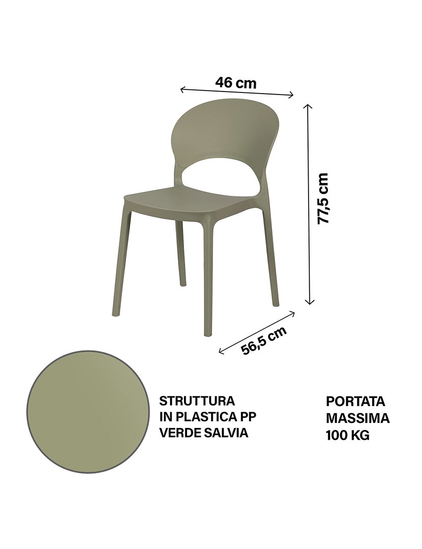 Cadeira AURORA Verde