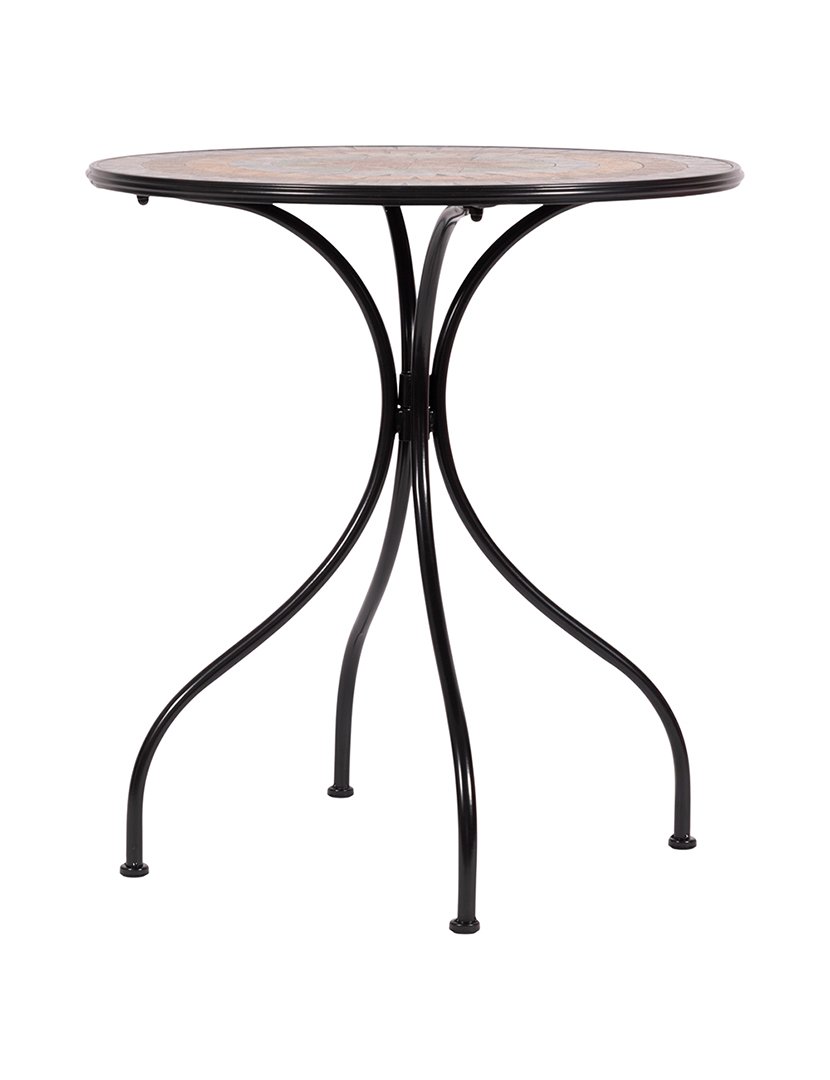 Mesa Redonda CIPRO Mosaico 70x75cm