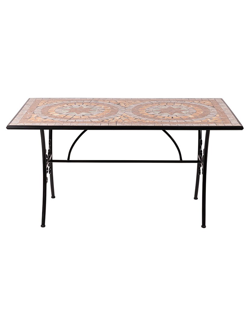 Mesa Retangular CIPRO Mosaico 143x75cm