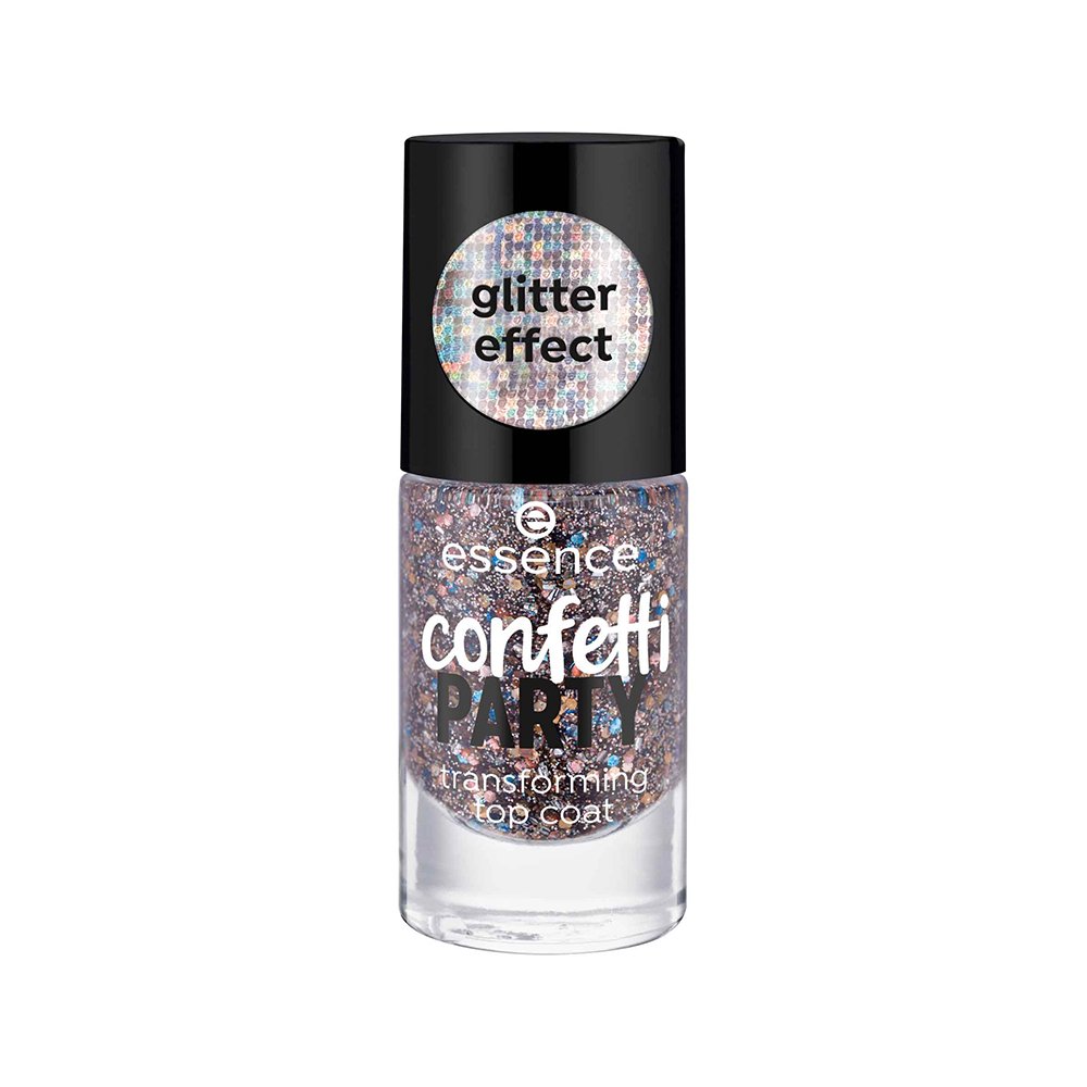 Confetti Party Transforming Top Coat                