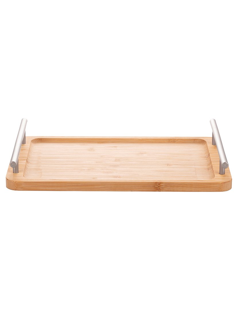 Tabuleiro Bamboo Silver 33x20 cm