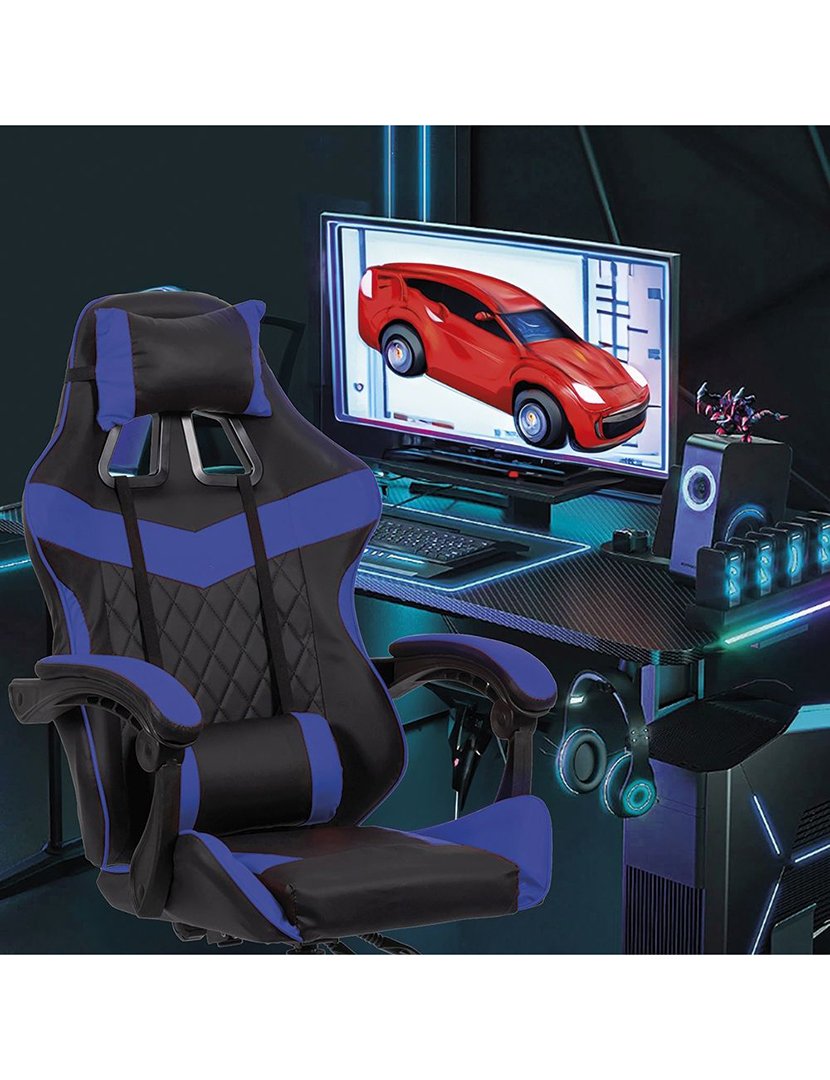 Cadeira Gaming Azul