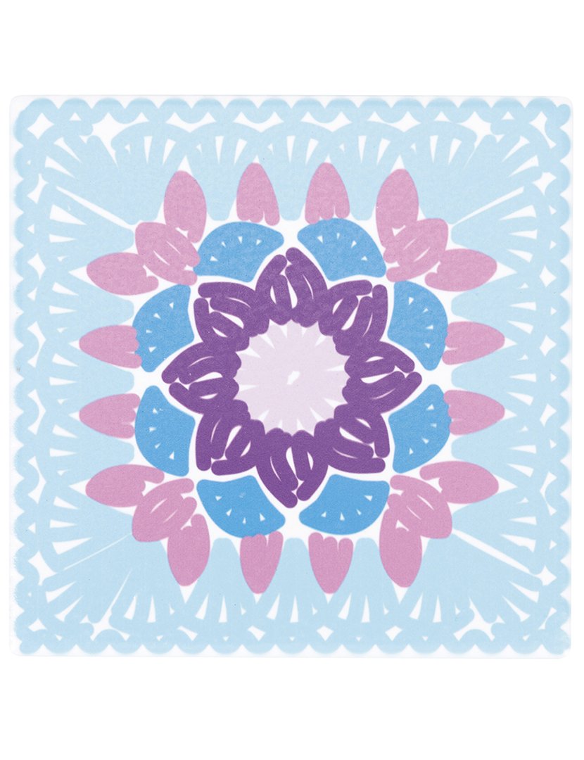 Conjunto 6 Decorações Parede Crochê