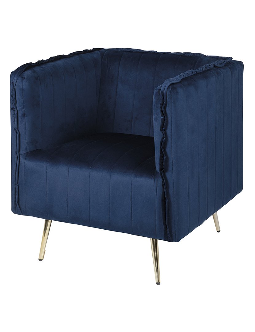Poltrona Velvet Azul