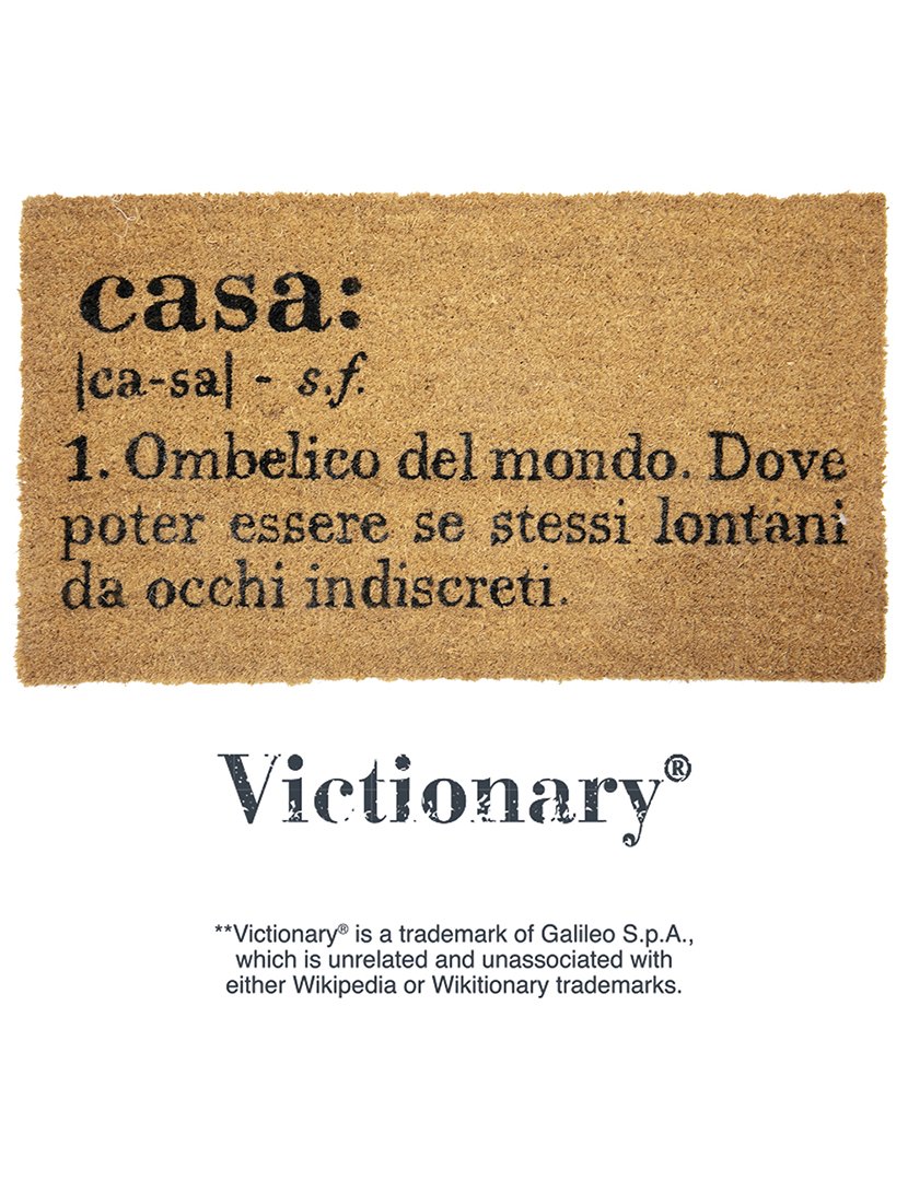 Tapete Entrada VICTIONARY "Casa"