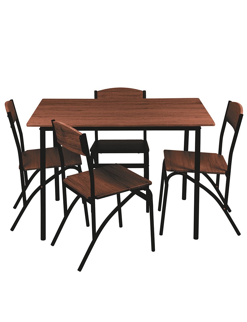 Conjunto Mesa + 4 Cadeiras Industry
