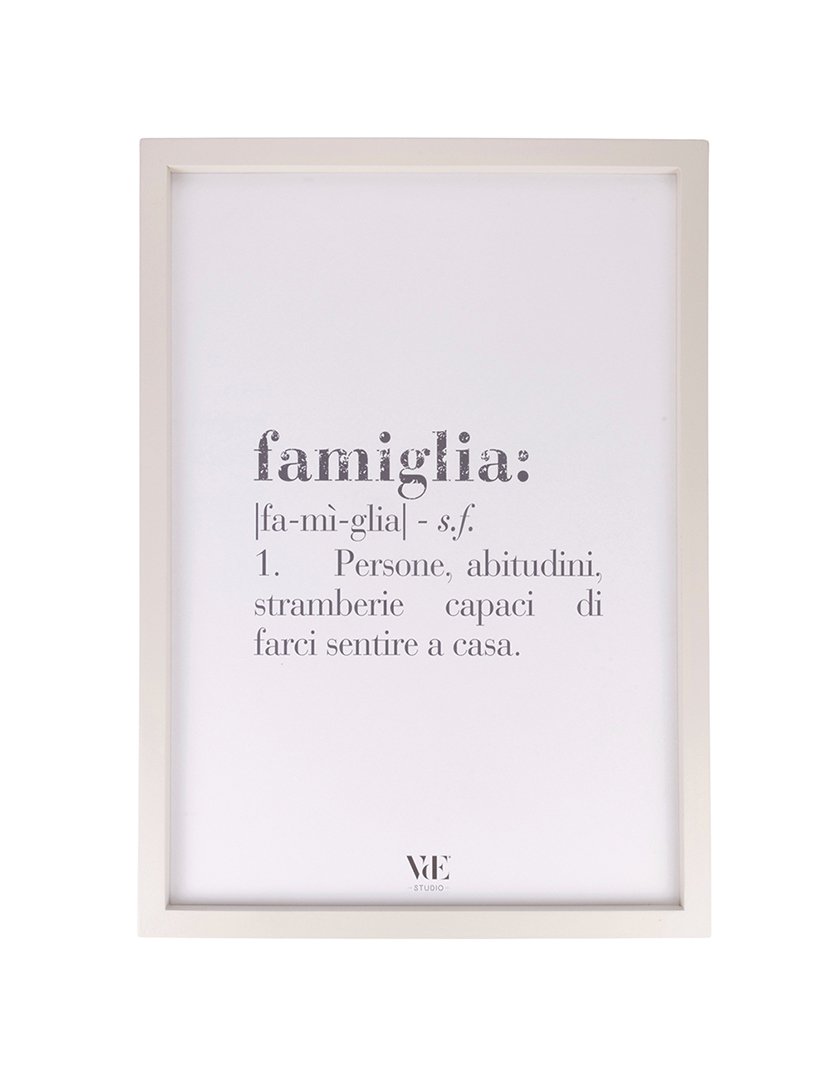 Quadro VICTIONARY "Famiglia" 50x70 cm