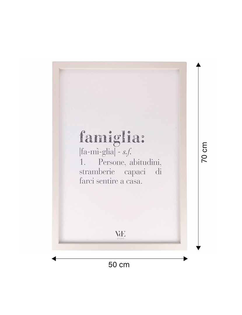 Quadro VICTIONARY "Famiglia" 50x70 cm